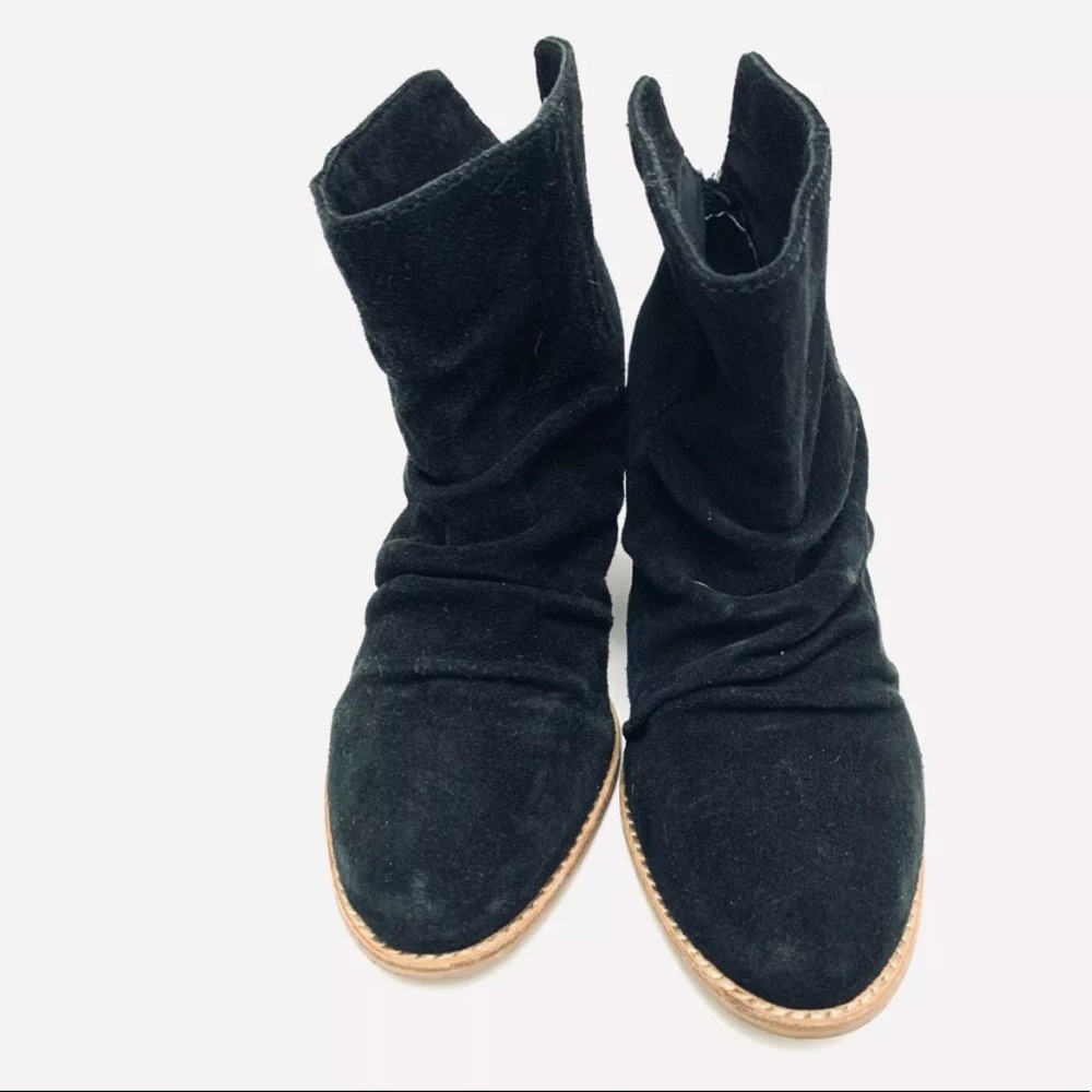 Splendid Size 7 Women’s Black Suede Ankle Boots - Picture 6 of 7